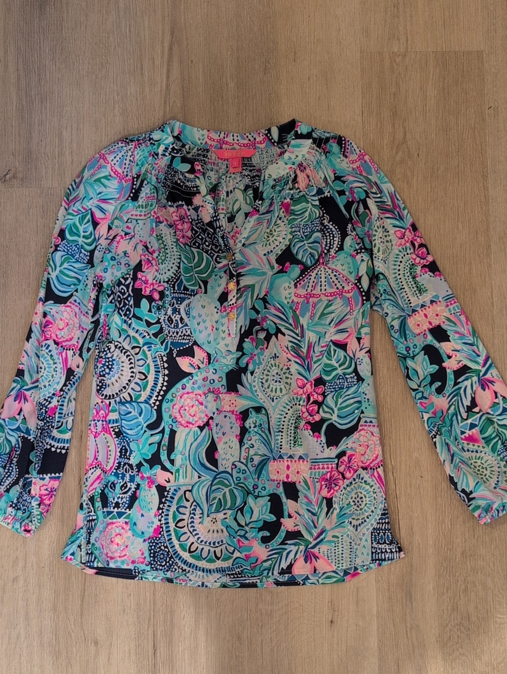 Lilly Pulitzer Elsa Silk Top